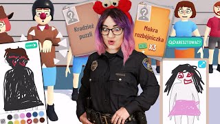 Rysuje PRZESTĘPCÓW ale NIE POTRAFIĘ ✏️👮‍♀️ Line Up [upl. by Karil432]