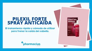 PILEXIL FORTE SPRAY ANTICAÍDA componentes beneficios aplicación [upl. by Brigette]