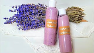 LAVENDER Herbal Shampoo amp Lavender Conditioner Hair Care Duo Set [upl. by Stig]