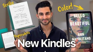 Amazon Kindle wColor Display Announced 🌈 Colorsoft  New Paperwhite amp Scribe  My Reaction [upl. by Gnay694]