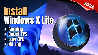 Windows X Lite Best Lightweight Custom Windows 11 OS 🚀  Optimum 11 Pro Unleashed [upl. by Maxama]