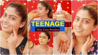 TEENAGE Morning And Night Time SKINCARE ROUTINE  कीलमुंहासे दागधब्बे पिगमेंटेशन ठीक करेगा [upl. by Aleck]