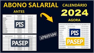 PIS PASEP Abono Salarial de 141200 em 2024 com NOVO CALENDÁRIO de PAGAMENTO  Como saber se tenho [upl. by Namqul]