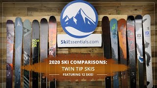 2020 Mens Twin Tip Freestyle and AllMountain Ski Comparison [upl. by Aitnahc]