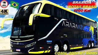 Map Rotas Brasil ETS2 150 SAO JOSEA  IBATE  Ararangel ncsmap ets2perù mpsmap busesdelperu [upl. by Babby840]