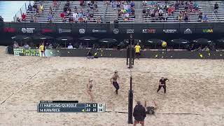 Quiggle Dives To Save The Match  AVP Gold Series Chicago Open [upl. by Hplodnar975]