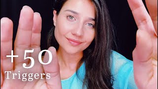 ASMR 2 HORAS OS 50 MELHORES TRIGGERS DO ANO PARA DORMIR E RELAXAR ♡ RETROSPECTIVA 2020 [upl. by Rehc595]