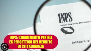 INPS chiarisce Per gli ex del Reddito di cittadinanza da marzo richieste per lAssegno unico [upl. by Maretz]