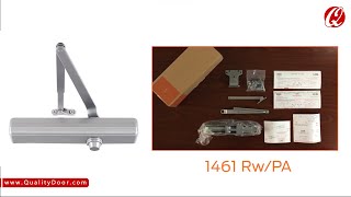 How to Install LCN 1460 Door Closer [upl. by Elletsyrk215]