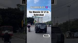 Hummer ev in India hummer hummerev monster mafia shorts viralcars cars automobile trending [upl. by Fazeli]