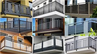 Modern Balcony Grill Designs 2024  Terrace Wrought IronStainless SteelGlass Railing Design Ideas [upl. by Htebzile875]