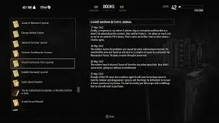 BOOKS Charité Gontran de Tufos journal Witcher 3 InGame Lore Read Aloud [upl. by Pavla]