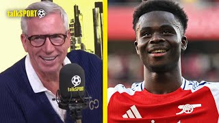 quotArsenal Are STRONGERquot 🔥 Alan Pardew INSISTS Saka DOMINANCE Will Deliver Them The Title Over City 🏆 [upl. by Nulubez]