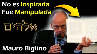 La Biblia no es Inspirada por Dios según EXPERTO Traductor  Mauro Biglino conferencia ESPAÑOL [upl. by Pavior]