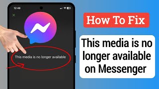 Fix this media is no longer available messenger iphone 2023  messenger media no longer available [upl. by Bari]