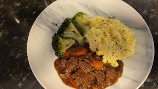 Cook stew beef and mash potato with me [upl. by Achorn]