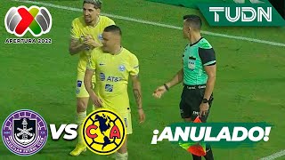 ¡ANULADO ¡Era una belleza de gol  Mazatlán 11 América  Liga Mx Apertura 22 J11  TUDN [upl. by Acinoda]