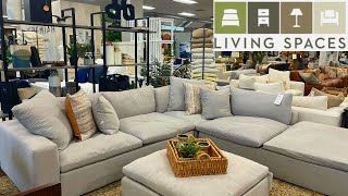 LIVING SPACES Sofa and Sectionals Outdoor Furniture Collection [upl. by Marriott]