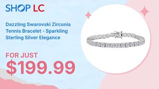 Epic Zirconia Tennis Bracelet in Rhodium Over Sterling Silver 27 ctw [upl. by Aeet]