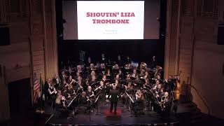 Shoutin Liza Trombone by Henry Filmore arranged Johan de Meij [upl. by Ynnek]