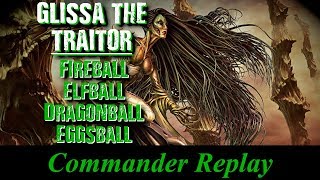 Glissa The Traitor vs Ur Dragon Chandra Freyalise EDH Gameplay [upl. by Culbert]