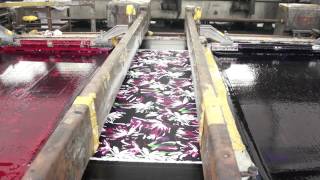 Printed Fabric Production [upl. by Zweig]