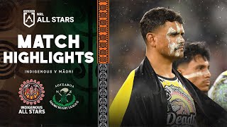 NRL All Stars 2024  Indigenous All Stars v Māori  Match Highlights [upl. by Ivad]