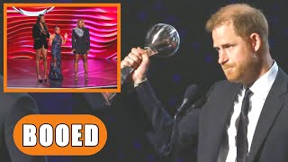 Harry BOOED amp HECKLED By Angry Veterans During Speech AT The ESPY 2024 Pat Tillman Award [upl. by Gerhan]