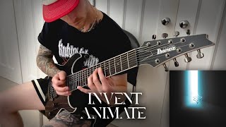 INVENT ANIMATE  HEAVENER Outrobreakdown GUITAR COVER [upl. by Renba]