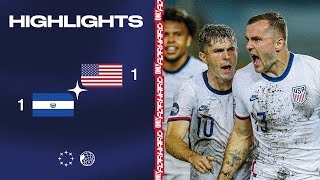 USMNT vs El Salvador Highlights  June 14 2022 [upl. by Ubana203]