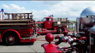 Veteranendag Beroeps Brandweer Rotterdam met maar liefst 3 AhrensFoxen  Nesselande 2024 [upl. by Yaf]