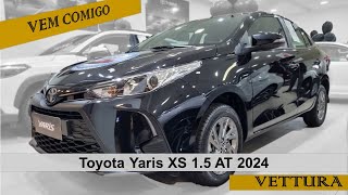 Toyota Yaris 15 XS 2024 VEM COMIGO [upl. by Ynnahc494]