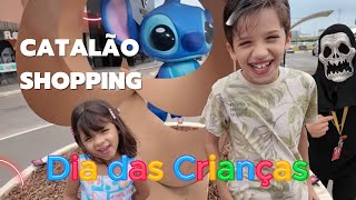 🥰Dia das Criancas 2024 no Catalão Shopping foi muito divertido e teve até susto vlog vlogfamily [upl. by Eedrahc]