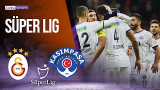 Galatasaray vs Kasimpasa  SÜPER LIG HIGHLIGHTS  01202022  beIN SPORTS USA [upl. by Lavud]