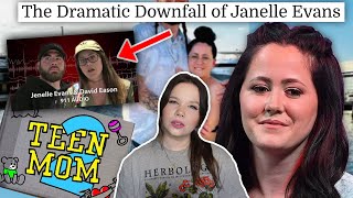 The Disturbing Downfall of Teen Mom Star Janelle Evans Did She Put Her Kids in Danger [upl. by Etteuqal]