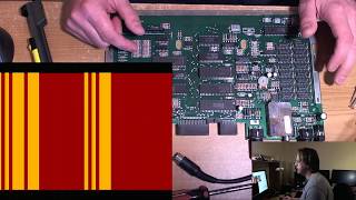 Atari 130XE board repair Boots to red screen [upl. by Cleve315]