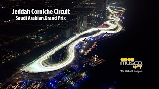 Jeddah Corniche Circuit ShowLight® 4K [upl. by Donegan]