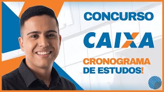 Cronograma de Estudos Completo para o Concurso Caixa 2024 [upl. by Enyamart]