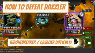 How to defeat Dazzler Thronebreaker  Cavalier Difficulty please subscribe [upl. by Samau944]