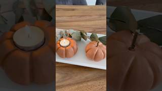 herbstdeko herbst diy diykürbis modelliermasse modellingclay basteln autumndecor actiondiy [upl. by Yasmar]