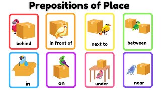 Prepositions of Place for Kids  जगह का पूर्वसर्ग  Prepositions like IN  ON  UNDER  BEHIND [upl. by Liebman]