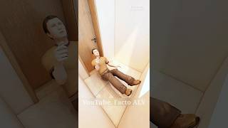 Tired of the small room he created a luxurious bedroom 😇 3D animation shorts [upl. by Ydnis]