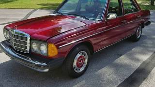 1977 MercedesBenz 300D W123 Walkaround [upl. by Corri162]