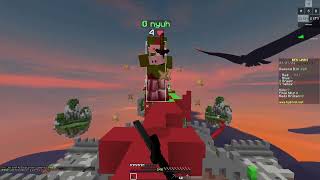 exitlag hitreg test Ranked Bedwars [upl. by Lerraf]