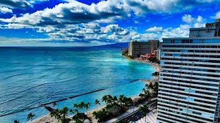 Breathtaking DJI Air 3s Aerial Footage Over Waikiki Beach Hawaii [upl. by Olatha382]