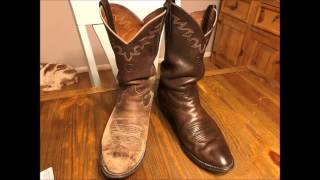 Restoring Cowboy Boots [upl. by Uoliram]