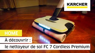 À découvrir  le nettoyeur de sol FC 7 Cordless Premium blanc  Kärcher [upl. by Mullen]