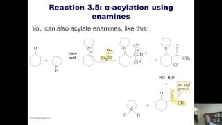 Chapter 19 – Enolate Reactions Part 5 of 8 [upl. by Alimak254]