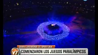 Visión Siete Comenzaron los Juegos Paralímpicos Londres 2012 [upl. by Kcolttam]