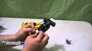 Kyosho Miniz MR03 Upgraded Tires amp Motor [upl. by Eirrol177]